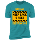 Social Distancing - NL3600 Premium Short Sleeve T-Shirt