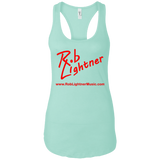 Rob Lightner Red Logo - NL1533 Next Level Ladies Ideal Racerback Tank