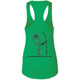 Rob Lightner Logo Icon - NL1533 Next Level Ladies Ideal Racerback Tank