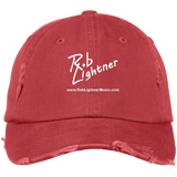Rob Lightner White Logo DT600 District Distressed Dad Cap