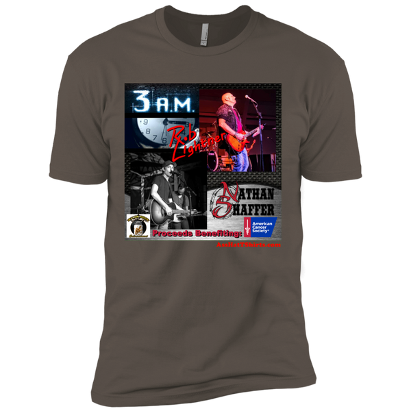 3am Album Art NL3600 Next Level Premium Short Sleeve T-Shirt