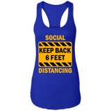 Social Distancing - NL1533 Ladies Ideal Racerback Tank