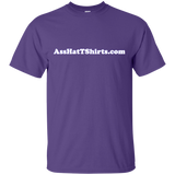AssHatTShirts.com White Logo - G200 Gildan Ultra Cotton T-Shirt