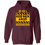 Social Distancing - G185 Pullover Hoodie 8 oz.