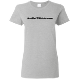 AssHatTShirts.com Ladies' Black Logo Tee - G500L Gildan Ladies' 5.3 oz. T-Shirt