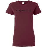 AssHatTShirts.com Ladies' Black Logo Tee - G500L Gildan Ladies' 5.3 oz. T-Shirt