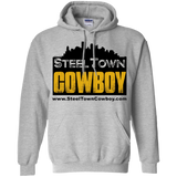 SteelTown Cowboy - G185 Gildan Pullover Hoodie 8 oz.