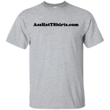 AssHatTShirts.com Kid's Black Logo T-Shirt - G200B Gildan Youth Ultra Cotton