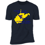 F*CKING FOLLOW the GUIDELINES WV Strong - NL3600 Premium Short Sleeve T-Shirt