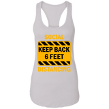 Social Distancing - NL1533 Ladies Ideal Racerback Tank