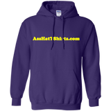 AssHatTShirts.com Yellow Logo Hoodie - G185 Gildan Pullover Hoodie 8 oz.