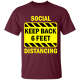 Social Distancing - G500B Youth 5.3 oz 100% Cotton T-Shirt