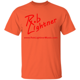 Rob Lightner Red Logo - G500B Youth 5.3 oz 100% Cotton T-Shirt