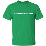 AssHatTShirts.com White Logo - G200 Gildan Ultra Cotton T-Shirt