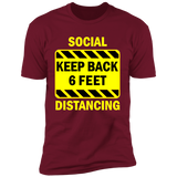 Social Distancing - NL3600 Premium Short Sleeve T-Shirt