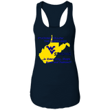 F*CKING FOLLOW the GUIDELINES WV Strong - NL1533 Ladies Ideal Racerback Tank