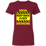 Social Distancing - G500L Ladies' 5.3 oz. T-Shirt