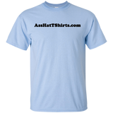 AssHatTShirts.com Kid's Black Logo T-Shirt - G200B Gildan Youth Ultra Cotton