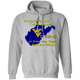 F*CKING FOLLOW the GUIDELINES WV Strong - G185 Pullover Hoodie 8 oz.