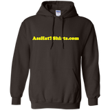 AssHatTShirts.com Yellow Logo Hoodie - G185 Gildan Pullover Hoodie 8 oz.