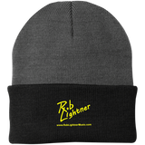 Rob Lightner Yellow Logo CP90 Port Authority Knit Cap