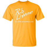 Rob Lightner White Logo - G500B Youth 5.3 oz 100% Cotton T-Shirt