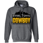 SteelTown Cowboy - G185 Gildan Pullover Hoodie 8 oz.