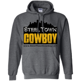 SteelTown Cowboy - G185 Gildan Pullover Hoodie 8 oz.