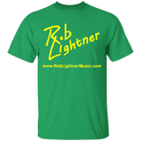 Rob Lightner Yellow Logo - G500B Youth 5.3 oz 100% Cotton T-Shirt