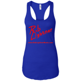 Rob Lightner Red Logo - NL1533 Next Level Ladies Ideal Racerback Tank