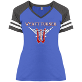 Wyatt Turner DM476 Ladies' Game V-Neck T-Shirt