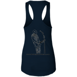 Rob Lightner Logo Icon - NL1533 Next Level Ladies Ideal Racerback Tank