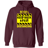 Social Distancing - G185 Pullover Hoodie 8 oz.