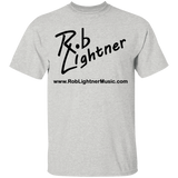 Rob Lightner Black Logo - G500B Youth 5.3 oz 100% Cotton T-Shirt