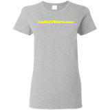 AssHatTShirts.com Ladies' Yellow Logo Tee - G500L Gildan Ladies' 5.3 oz. T-Shirt