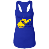F*CKING FOLLOW the GUIDELINES WV Strong - NL1533 Ladies Ideal Racerback Tank