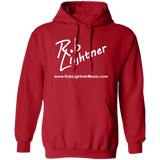 Rob Lightner White Logo G185 Gildan Pullover Hoodie 8 oz.