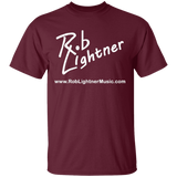 Rob Lightner White Logo - G500B Youth 5.3 oz 100% Cotton T-Shirt