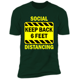 Social Distancing - NL3600 Premium Short Sleeve T-Shirt