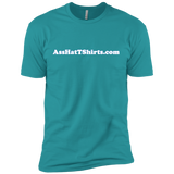 AssHatTShirts.com White Logo - NL3600 Next Level Premium Short Sleeve T-Shirt