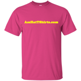 AssHatTShrits.com Kid's Yellow Logo T-Shirt - G200B Gildan Youth Ultra Cotton