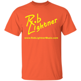 Rob Lightner Yellow Logo - G500B Youth 5.3 oz 100% Cotton T-Shirt