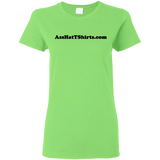 AssHatTShirts.com Ladies' Black Logo Tee - G500L Gildan Ladies' 5.3 oz. T-Shirt
