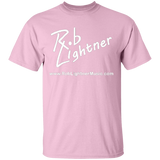 Rob Lightner White Logo - G500B Youth 5.3 oz 100% Cotton T-Shirt