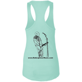 Rob Lightner Logo Icon - NL1533 Next Level Ladies Ideal Racerback Tank