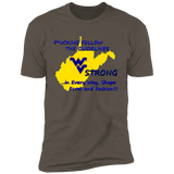 F*CKING FOLLOW the GUIDELINES WV Strong - NL3600 Premium Short Sleeve T-Shirt