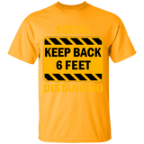Social Distancing - G500B Youth 5.3 oz 100% Cotton T-Shirt