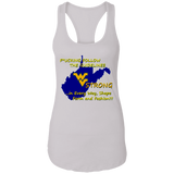 F*CKING FOLLOW the GUIDELINES WV Strong - NL1533 Ladies Ideal Racerback Tank