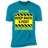 Social Distancing - NL3600 Premium Short Sleeve T-Shirt