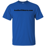AssHatTShirts.com Kid's Black Logo T-Shirt - G200B Gildan Youth Ultra Cotton